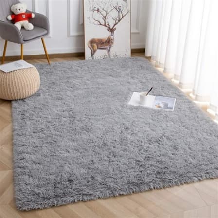 Fluffy Carpet - Grey only_0